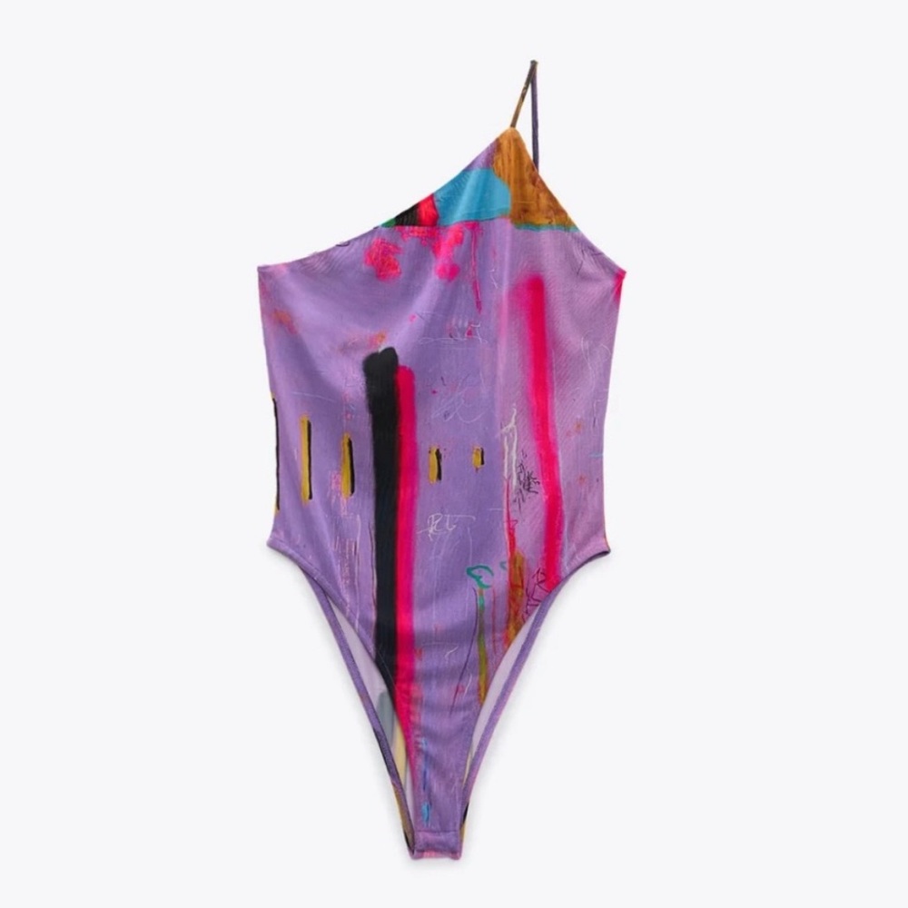 ZARA DAVID PHER Printed Bodysuit - Picture 6 of 9